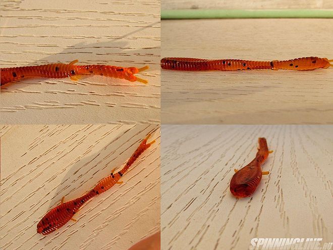 Изображение 2 : Обзор приманки Kosadaka T- Liner Worm